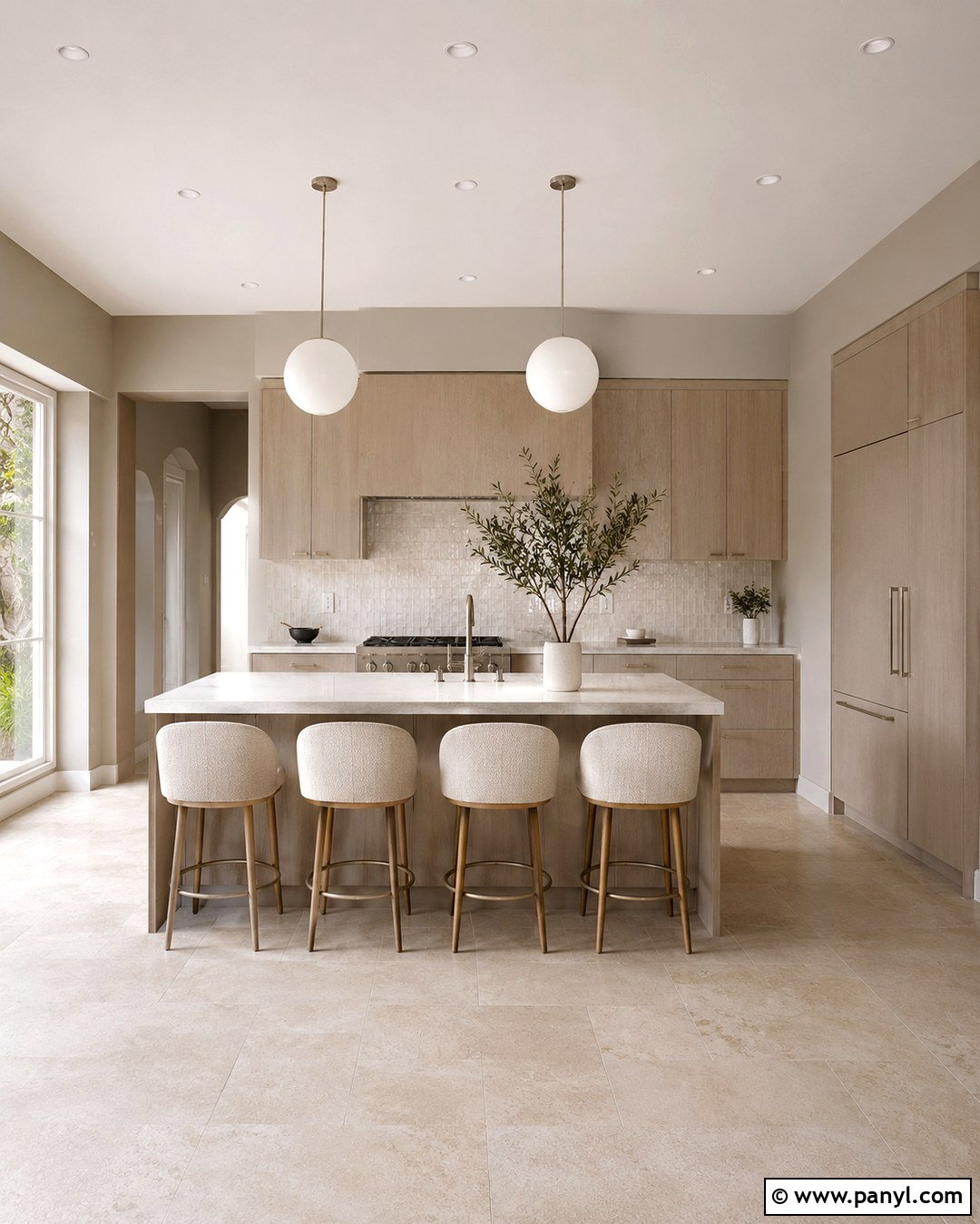 Light Taupe Kitchen Walls With Oak Cabinets - 20 Taupe Color Kitchen Walls