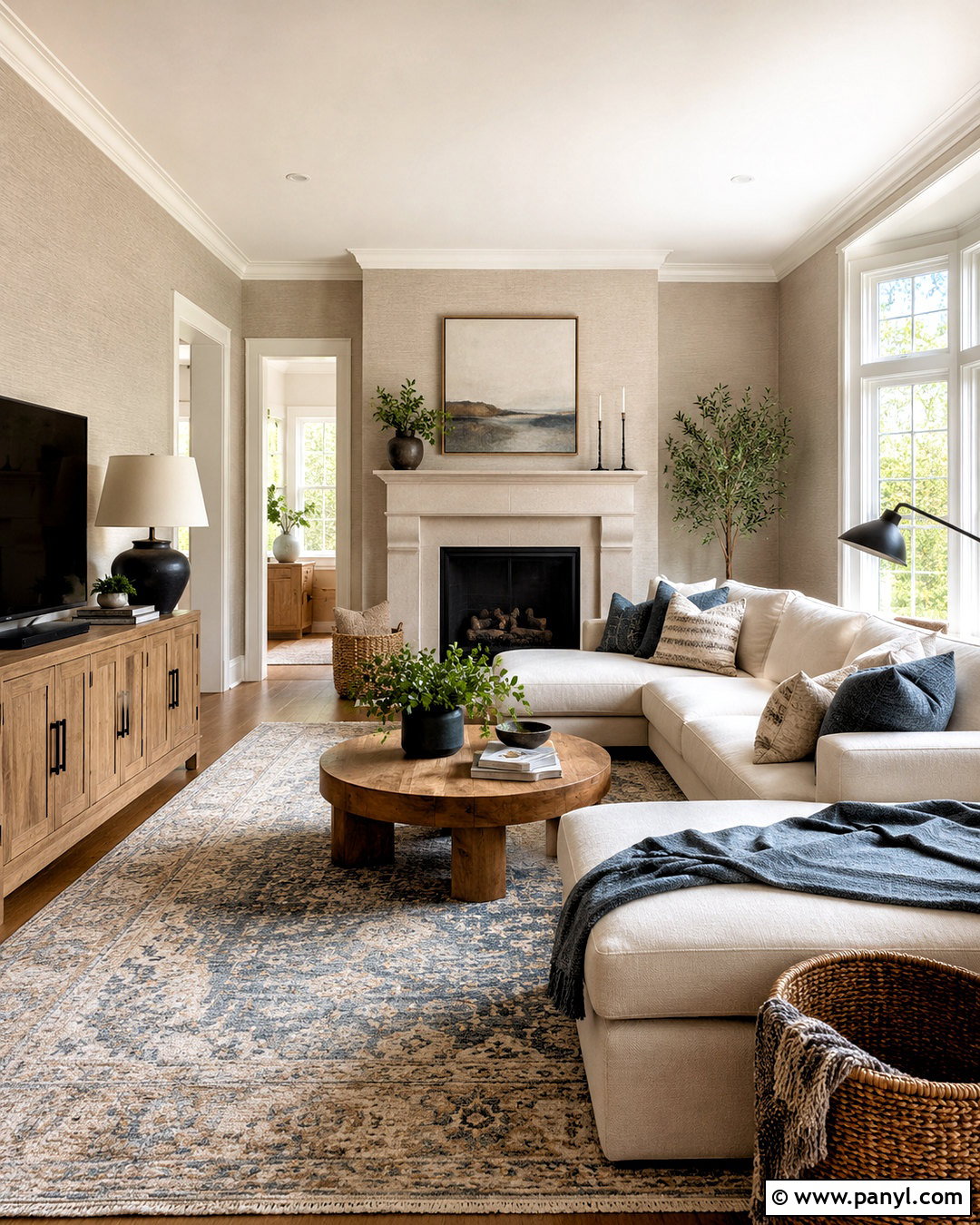 Light Taupe Linen Wallpaper Family Room - 20 light colored wallpaper ideas