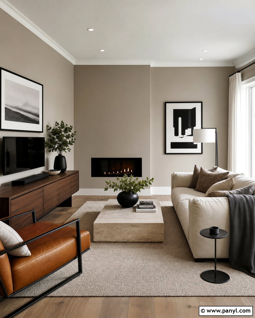 Light Taupe Living Room Walls - 25 Wall Colors Living Room Ideas