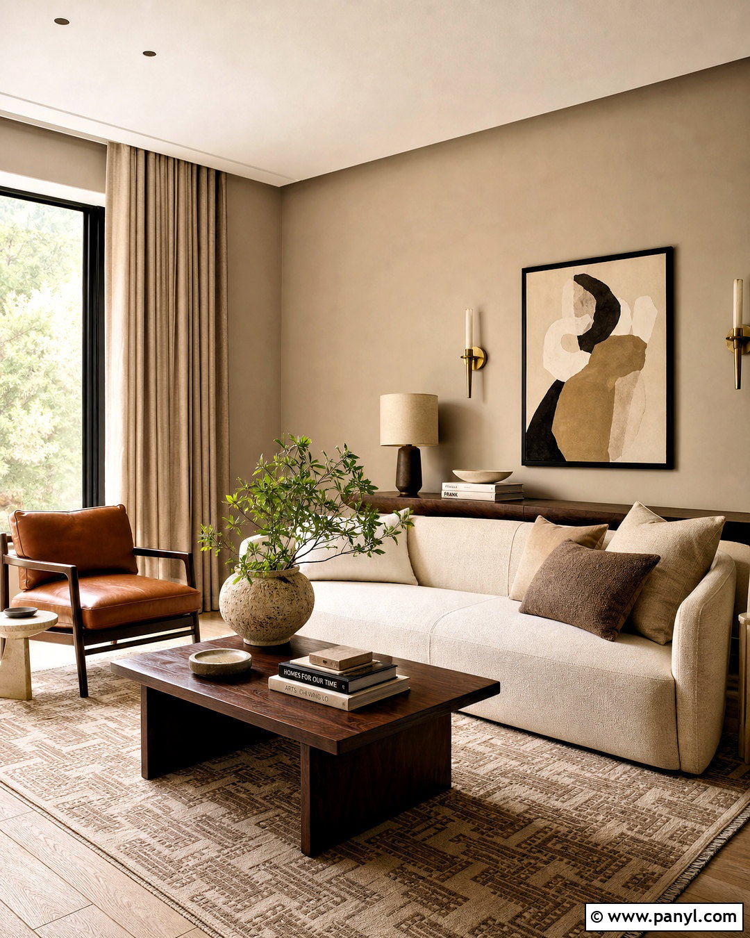 Light Taupe Living Room - 20 calming paint colors for living room ideas