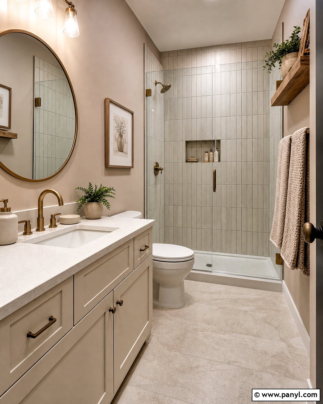 Light Taupe Small Bathroom - 20 small bathroom color ideas paint ideas