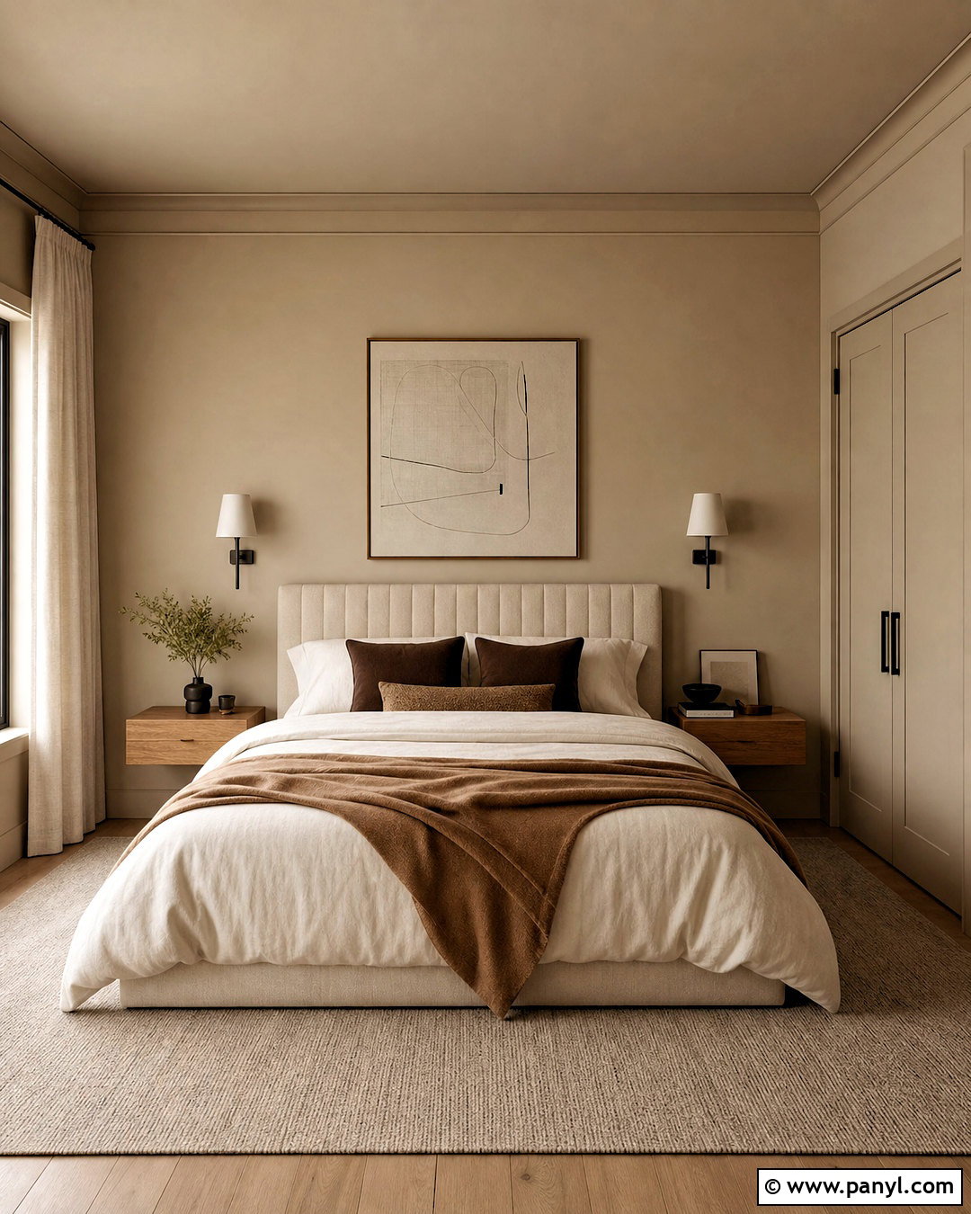 Light Taupe Small Bedroom - 20 small bedroom colour ideas