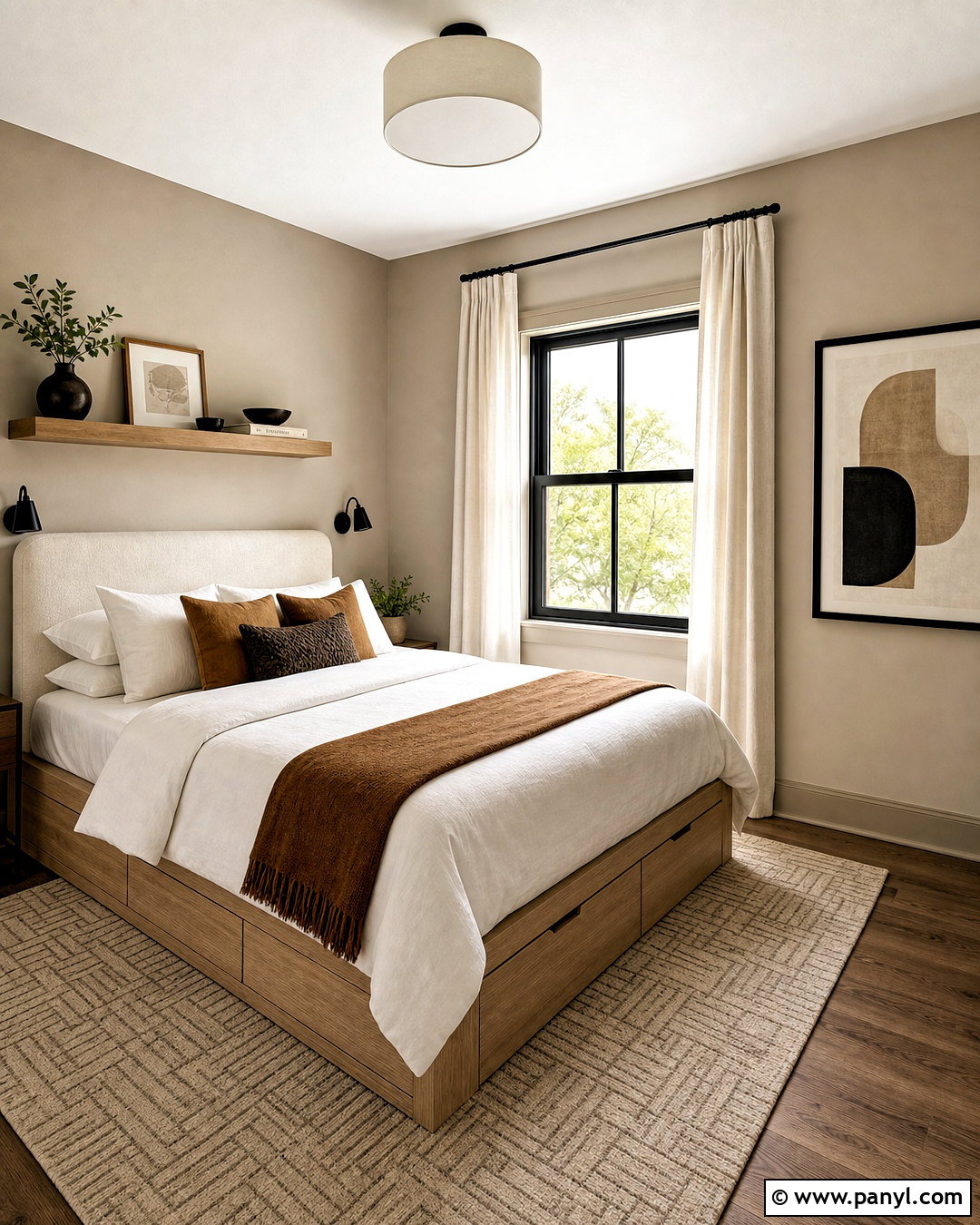 Light Taupe Small Bedroom Paint - 20 small bedroom paint ideas