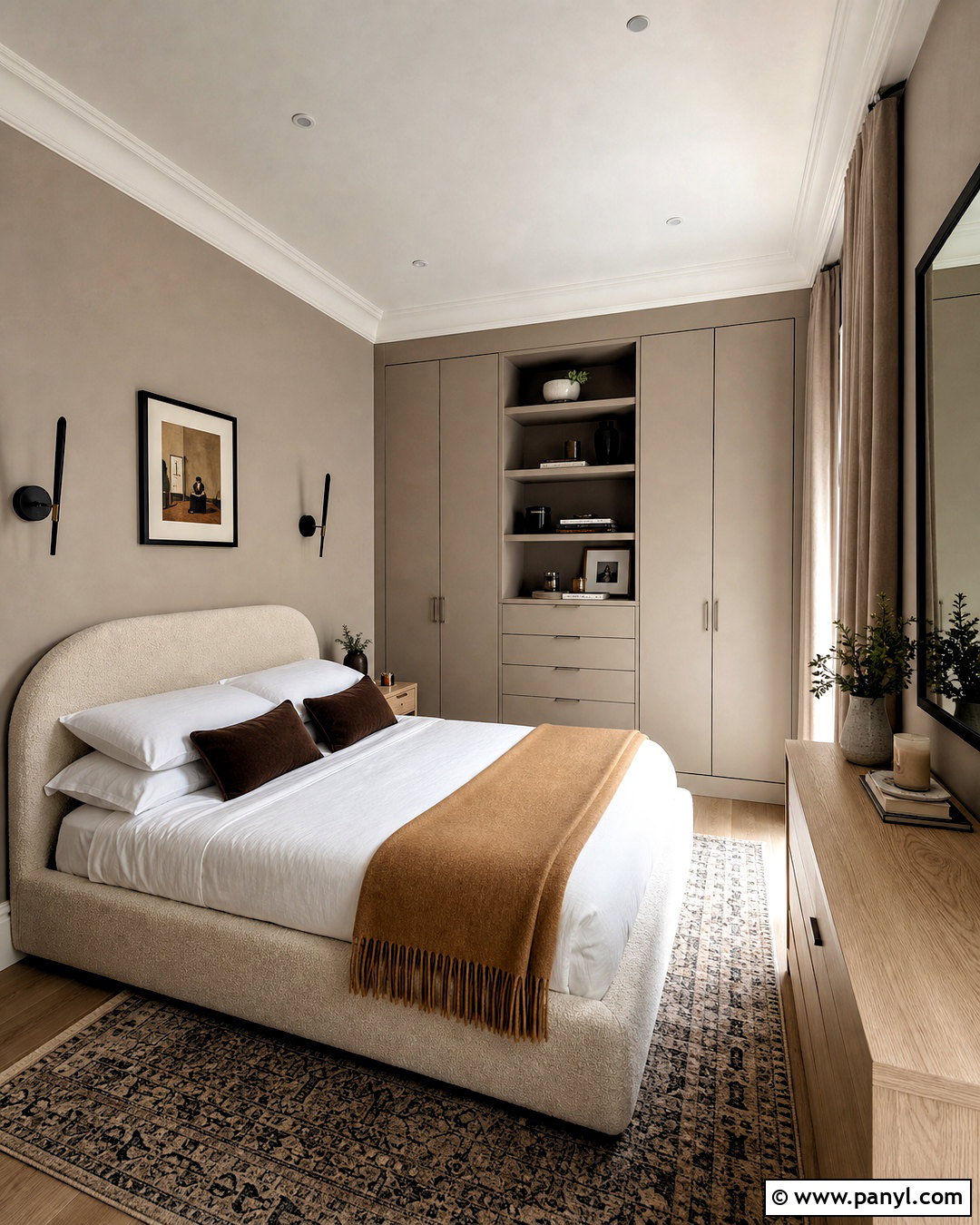 Light Taupe Small Bedroom - 20 bedroom paint ideas for small rooms