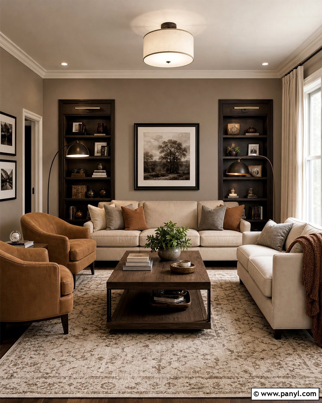 Light Taupe Wall Color - 20 Best Wall Color For Dark Room Ideas