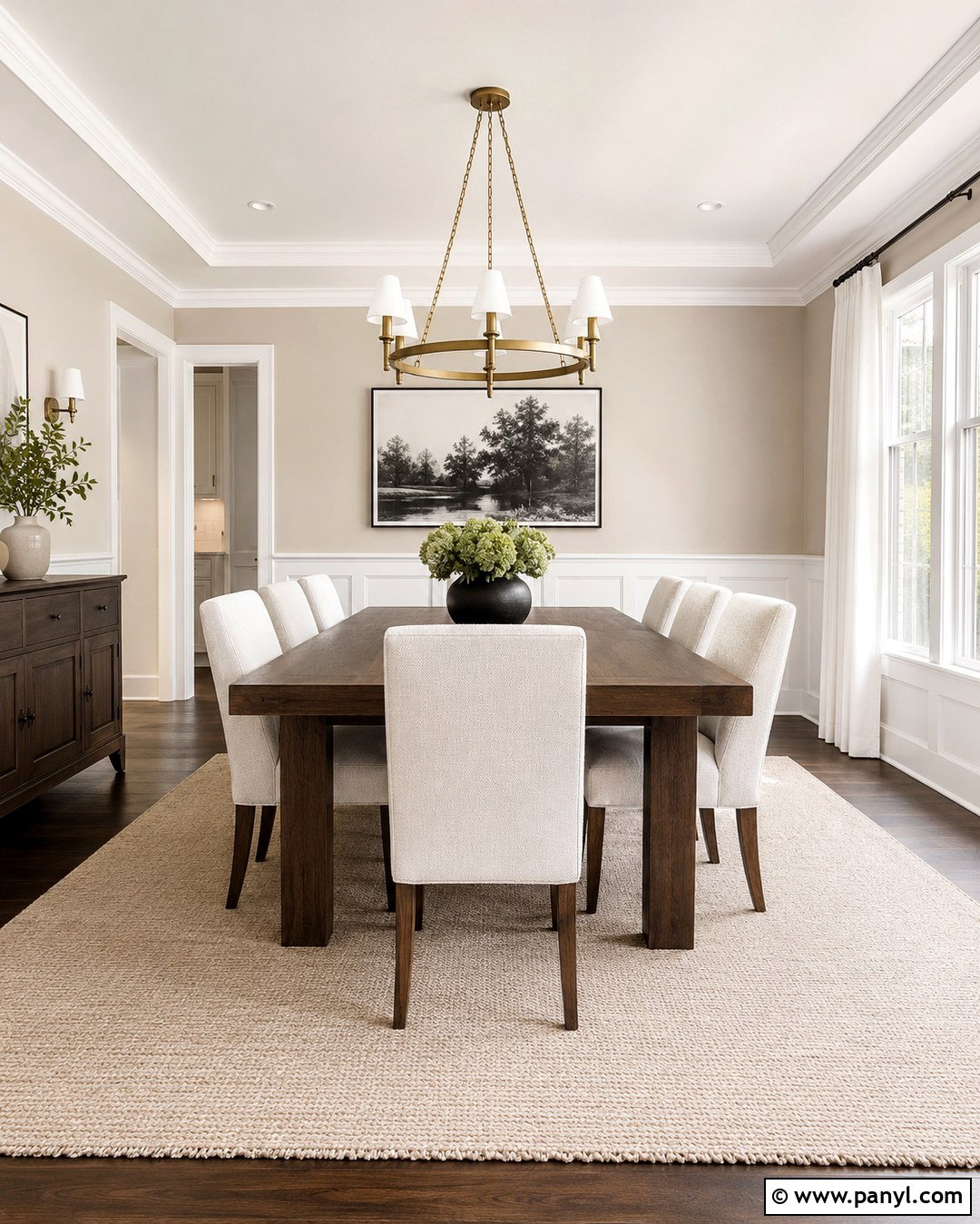 Light Taupe Walls With White Trim - 20 Neutral Wall Color With White Trim Ideas