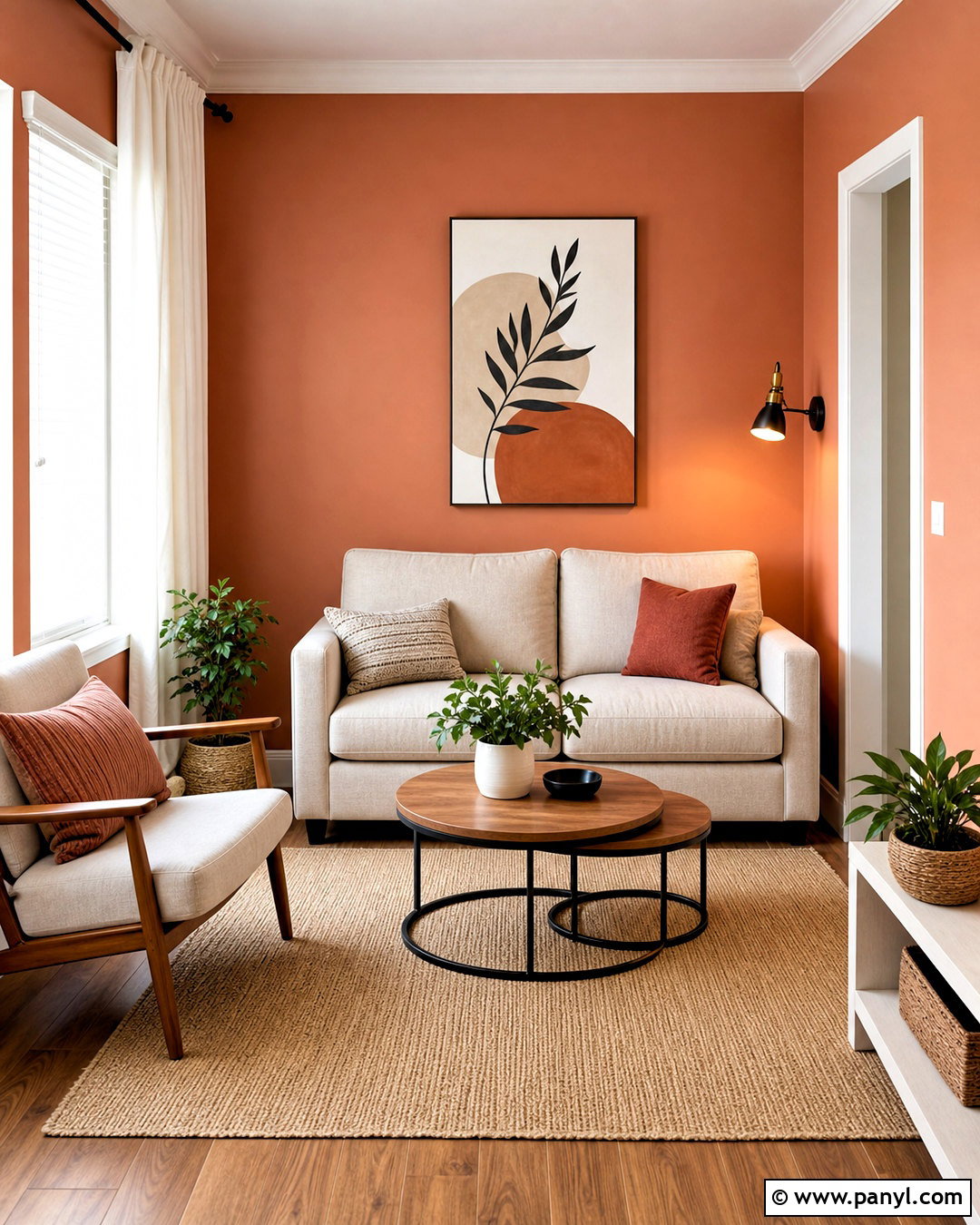 Light Terracotta Walls Small Living Room - 20 terracotta walls living room ideas