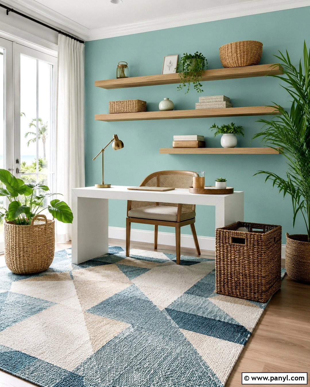 20 Coastal Accent Wall Colors for a Breezy, Relaxed Home