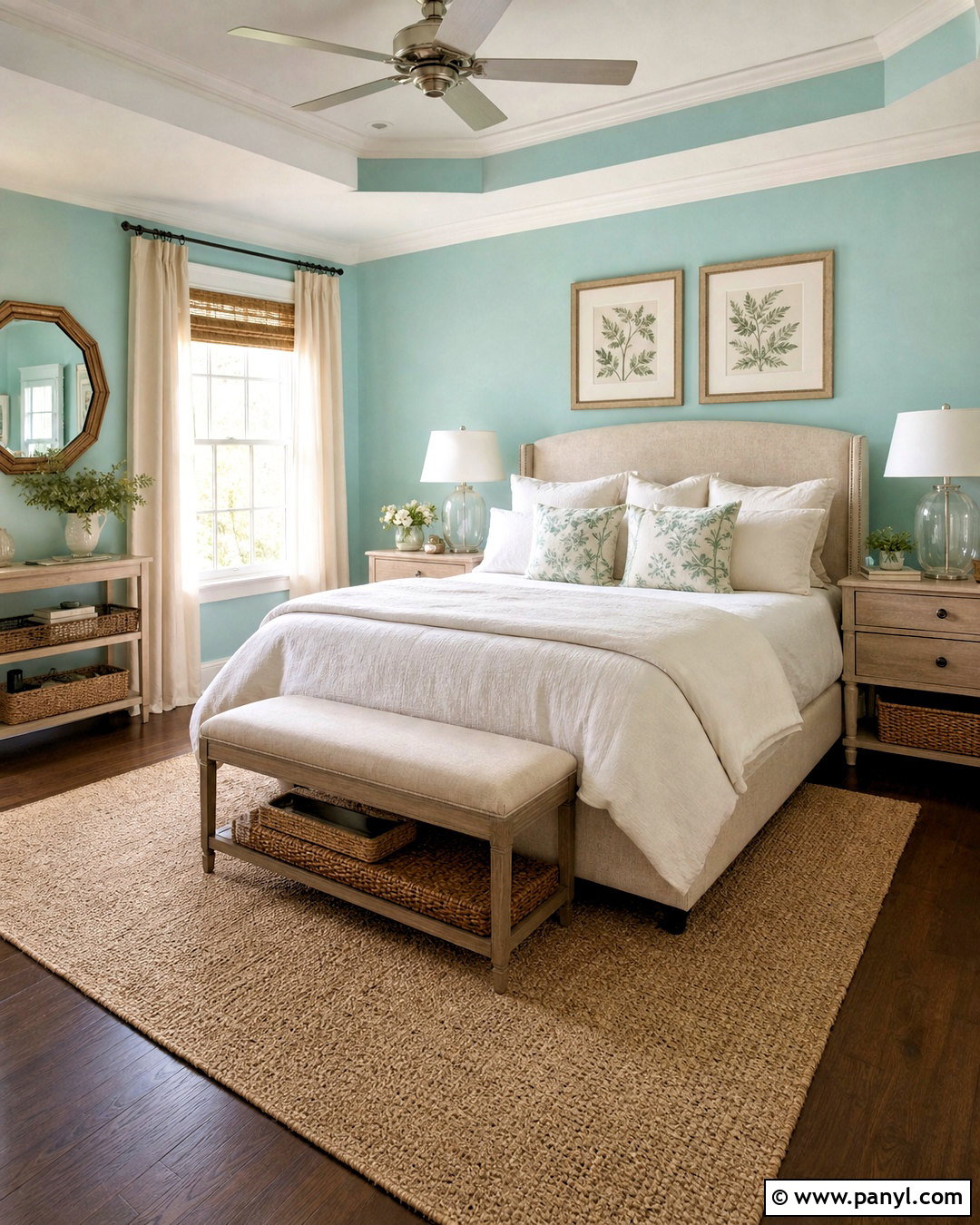 Light Turquoise Bedroom - 20 turquoise room bedroom ideas