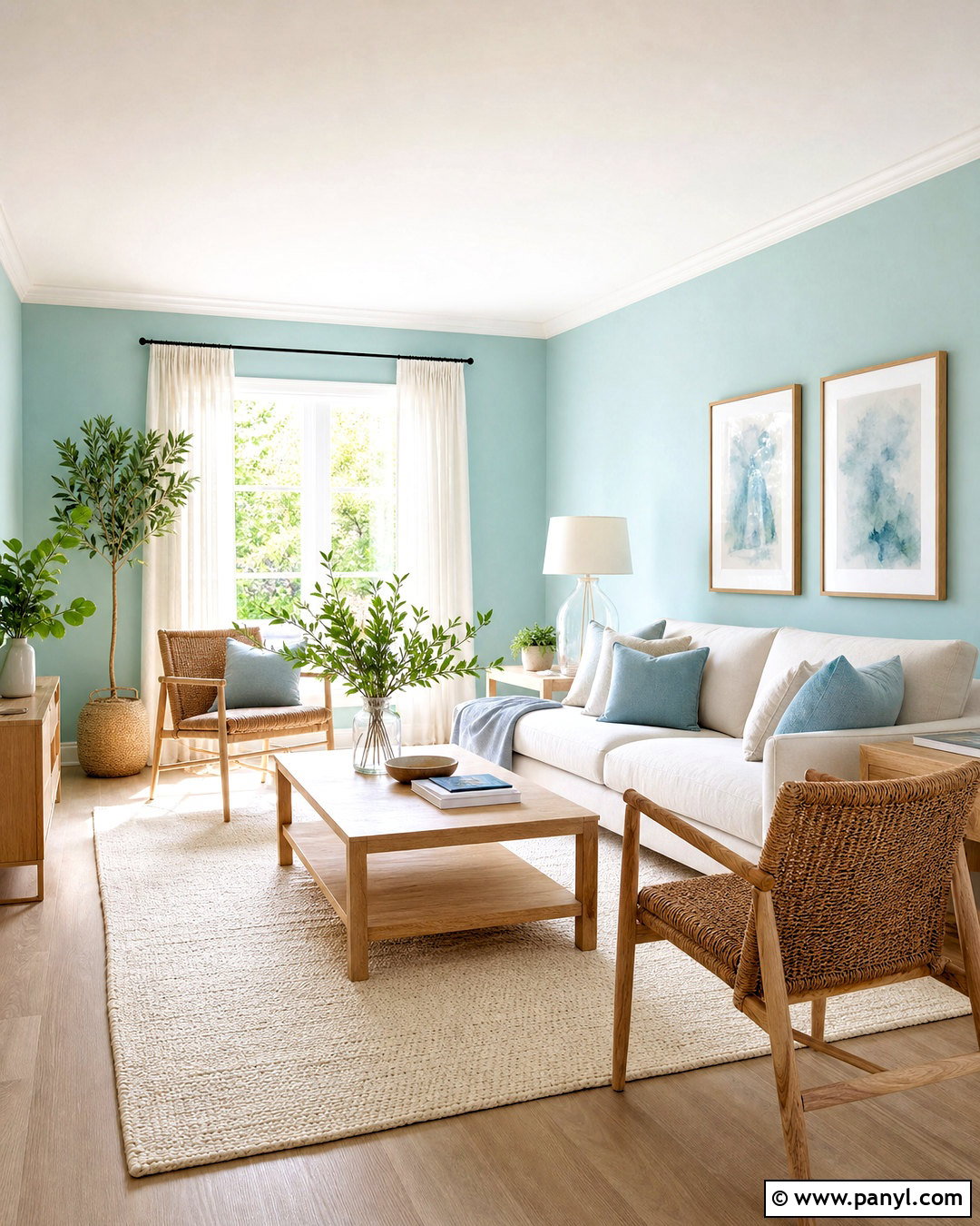 Light Turquoise Living Room - 20 turquoise living room ideas