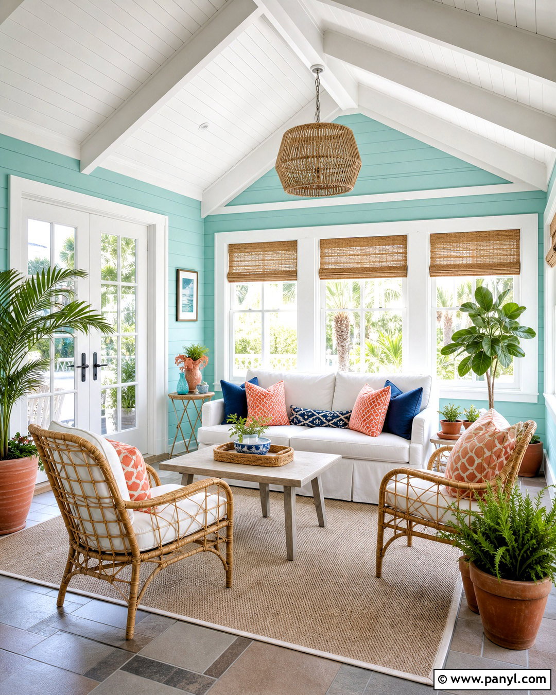 Light Turquoise Paint Color - 20 beachy paint colors