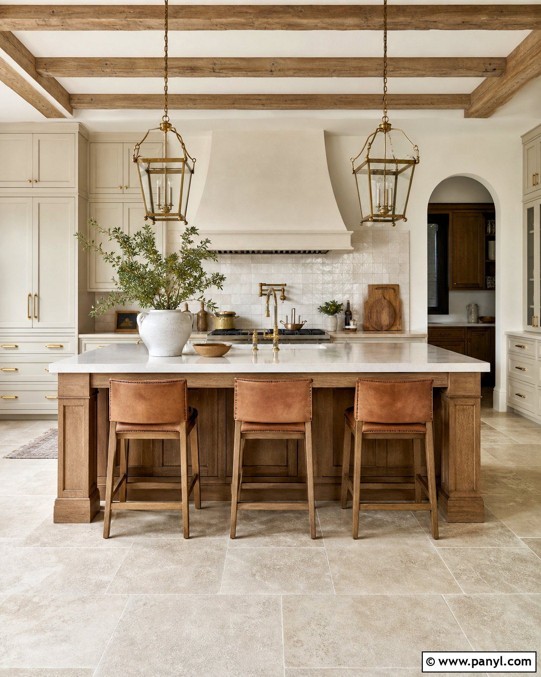 Light Tuscan Kitchen - 20 tuscan house interior design ideas