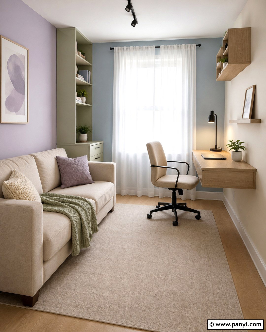 Light Wall Colors For Small Rooms - 20 Each Wall Different Color Ideas