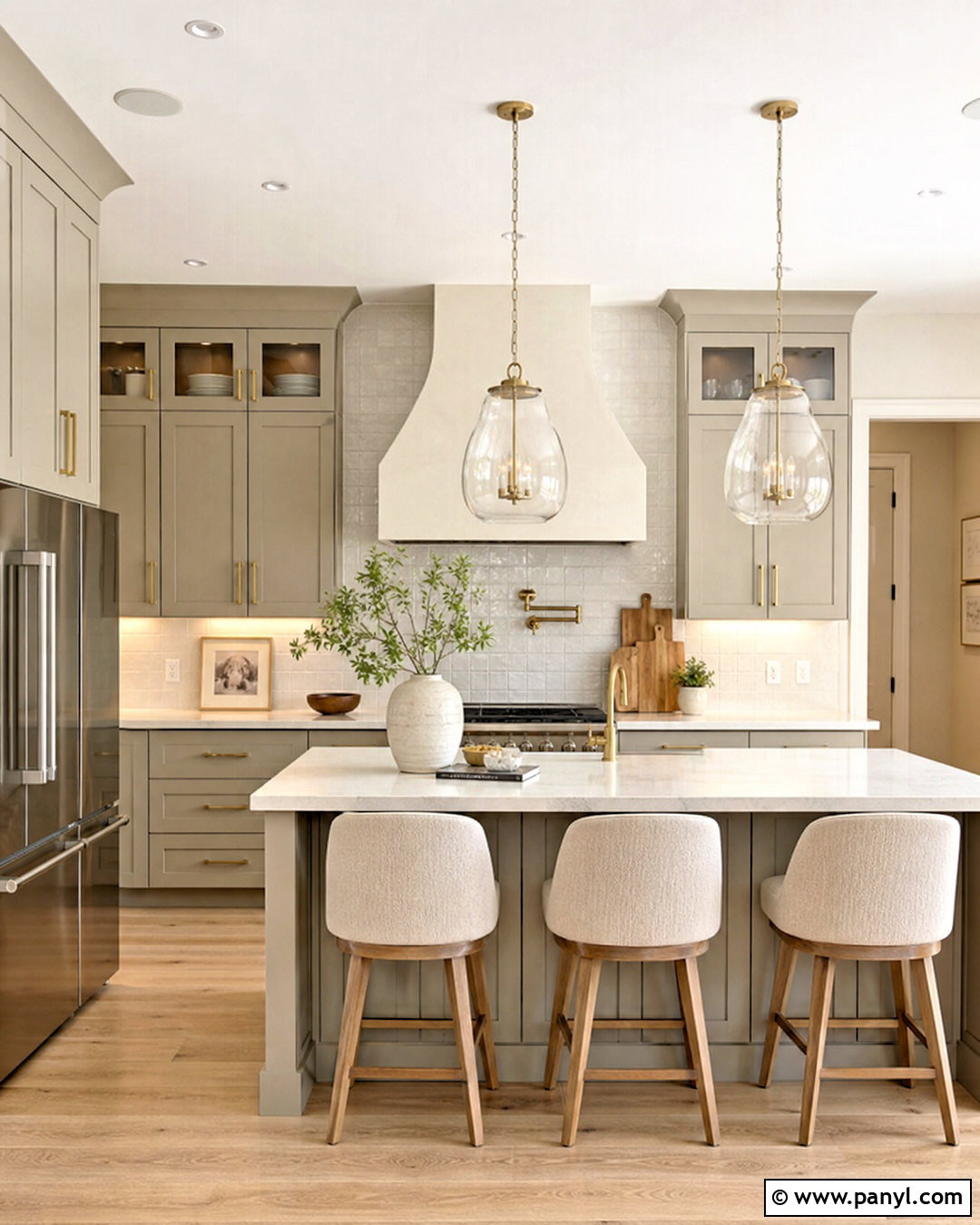 Light Warm Grey Kitchen Cabinets - 20 warm grey kitchen ideas