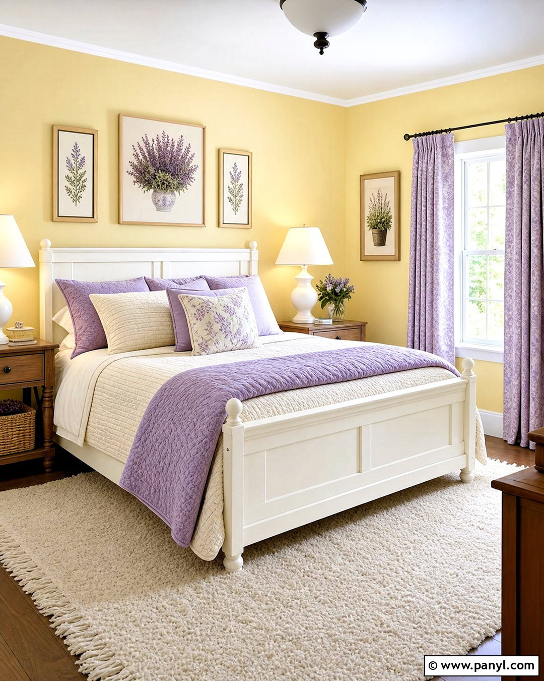 Light Yellow Bedroom Walls With Lavender - 20 light yellow bedroom walls