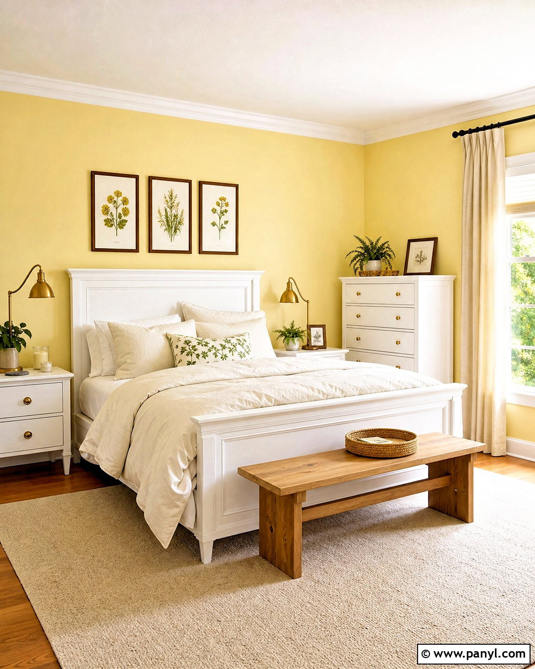 Light Yellow Bedroom Walls With White Furniture - 20 light yellow bedroom walls