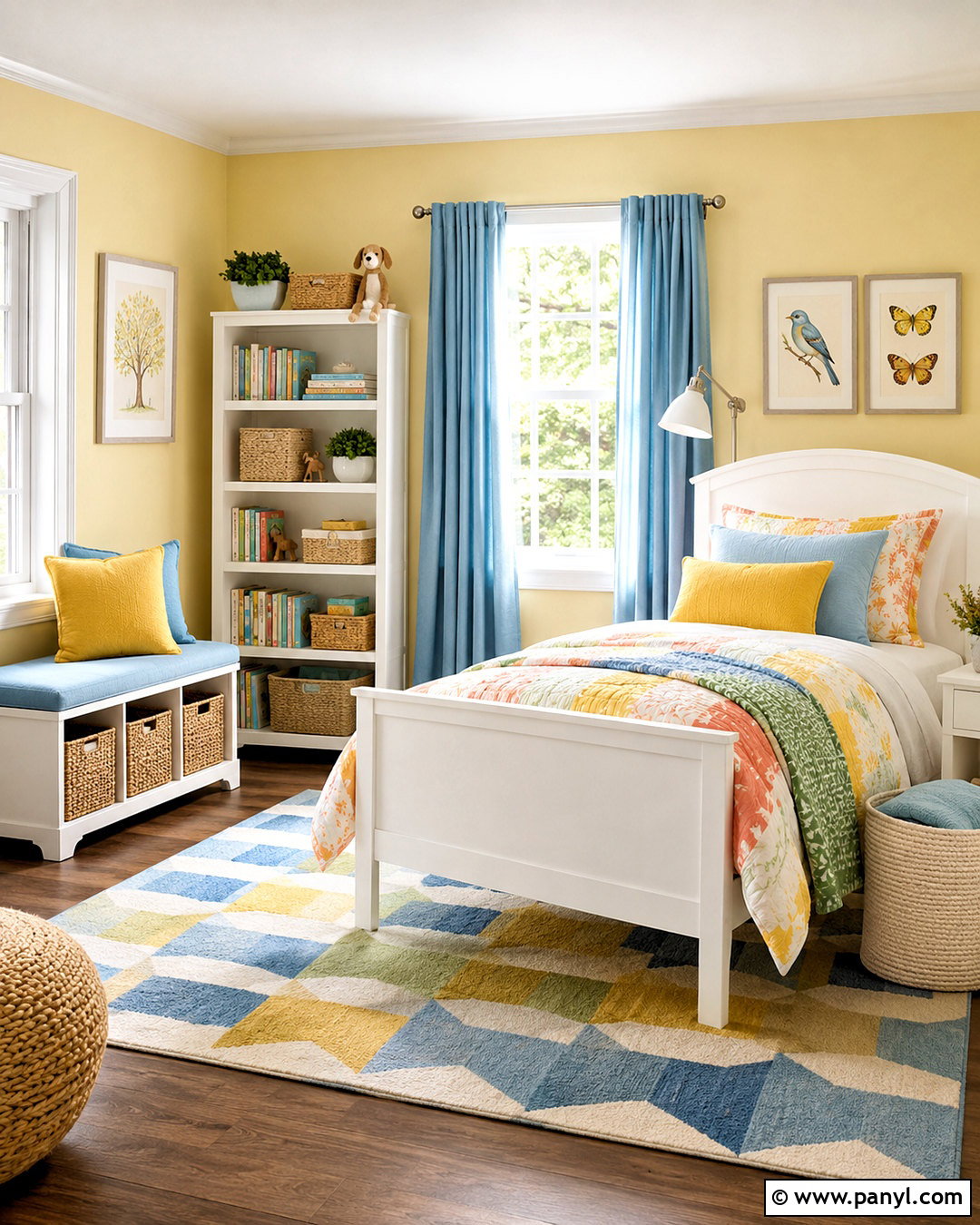 Light Yellow Kids Bedroom - 20 light yellow bedrooms