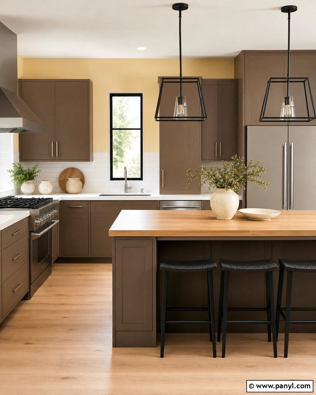 Light Yellow Kitchen Walls With Gray Cabinets - 35 Light Yellow Kitchen Walls
