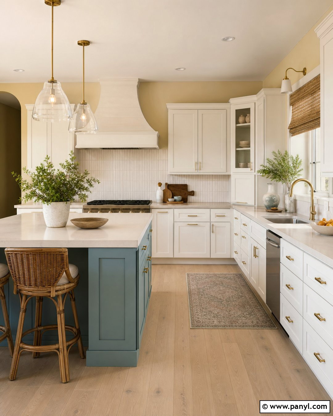 Light Yellow Kitchen Walls With Light Wood Floors - 35 Light Yellow Kitchen Walls
