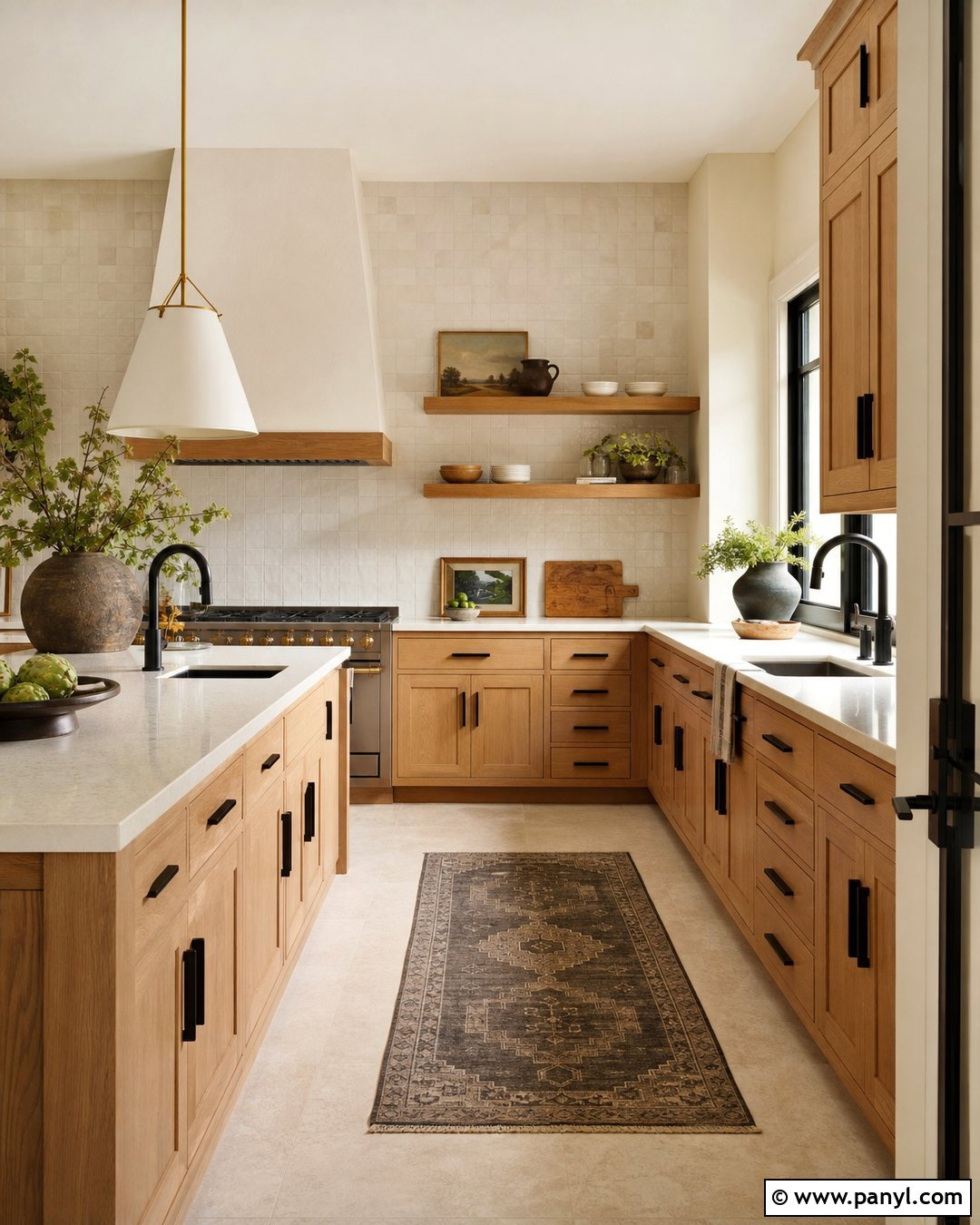 Light Yellow Kitchen Walls With Oak Cabinets - 35 Light Yellow Kitchen Walls