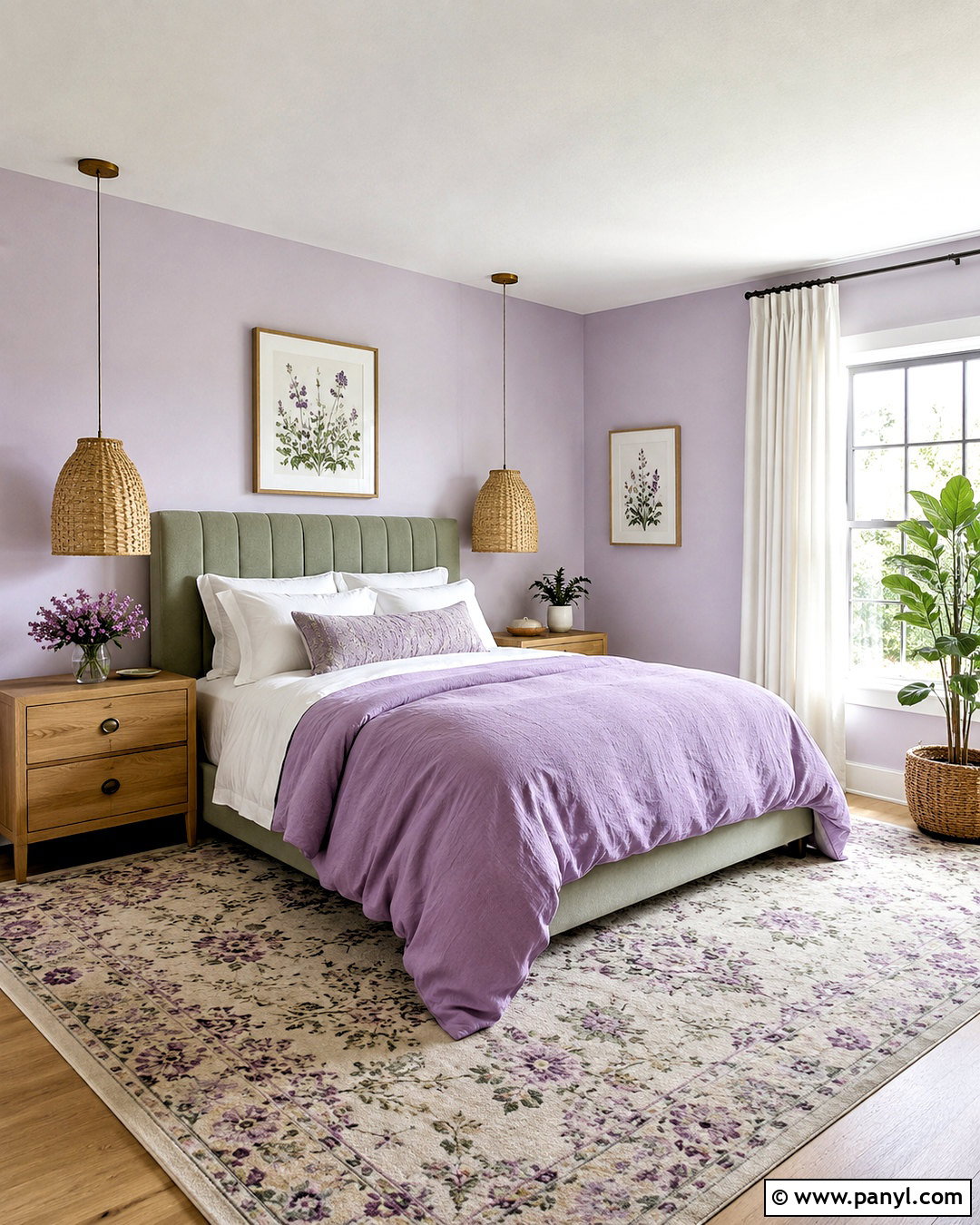 Lilac And Sage Green Bedroom - 20 lilac decor ideas