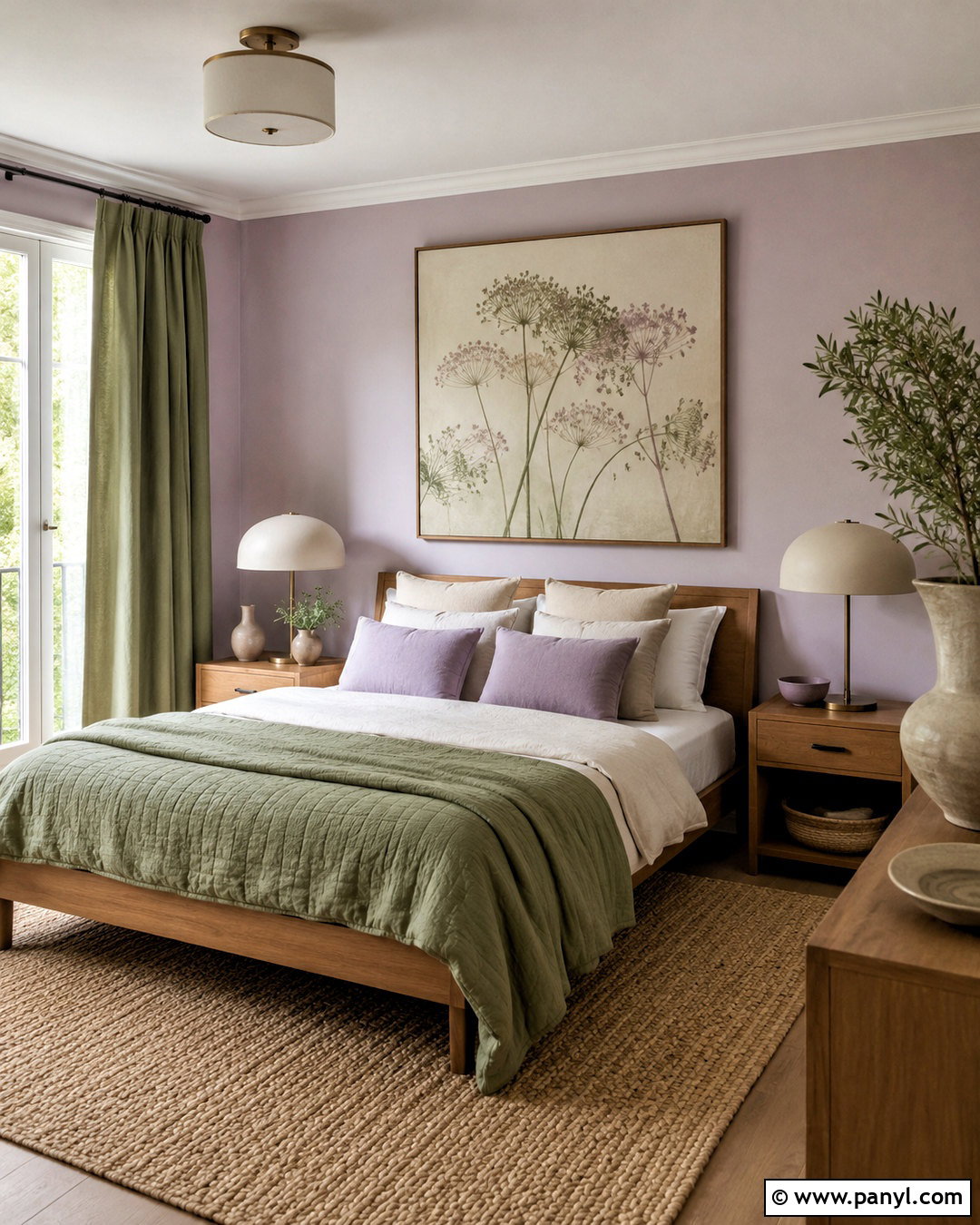 Lilac And Sage Pastel Bedroom - 20 pastel color bedroom ideas
