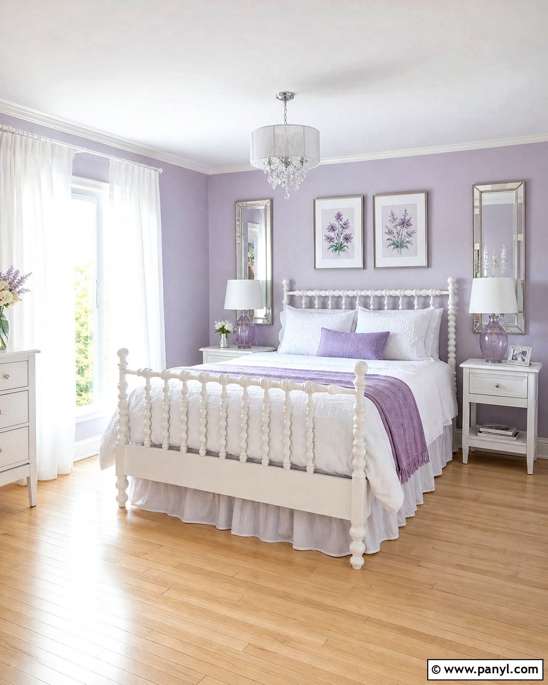 Lilac And White Bedroom - 20 purple bedroom aesthetic ideas