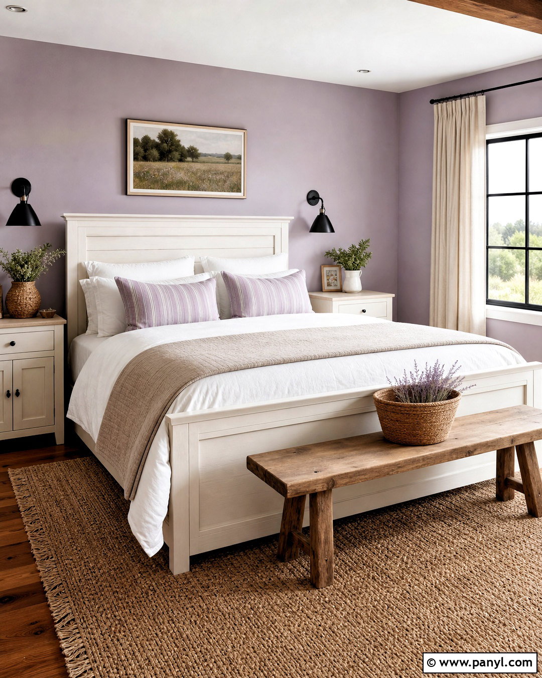 20 Lilac Bedroom Walls for Dreamy, Restful Modern Retreats