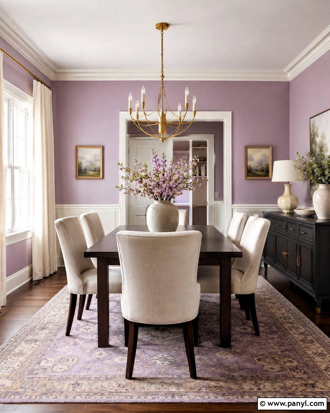 Lilac Dining Room - 20 lilac decor ideas