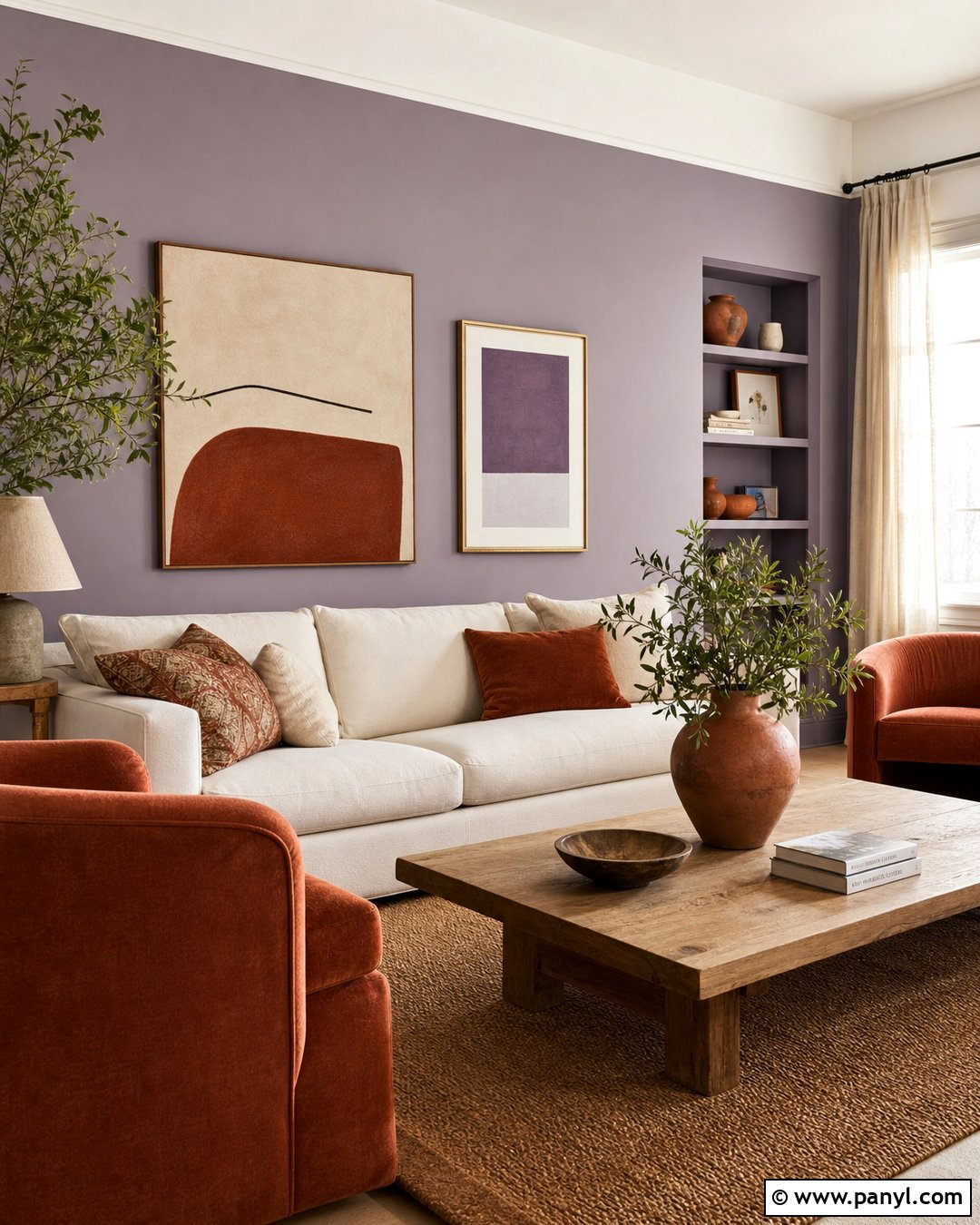 35 Lilac Walls: Dreamy Ideas for Calm and Stylish Rooms
