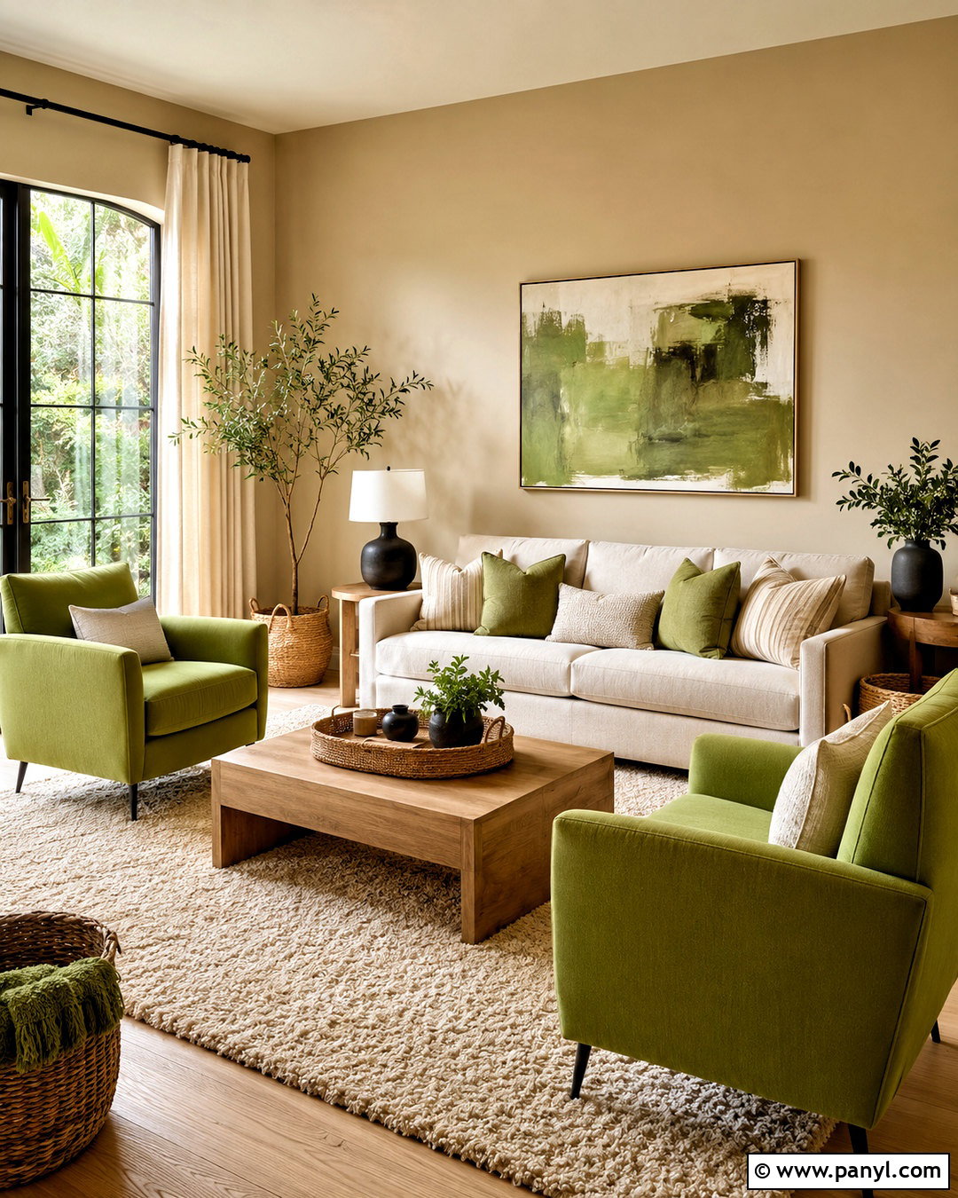 Lime Green And Beige - 20 lime green color combinations