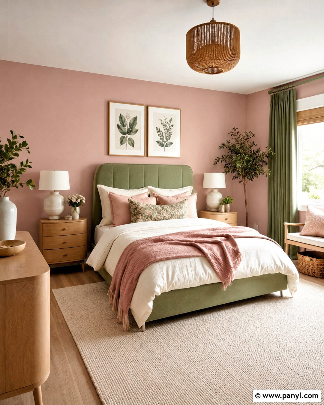 Lime Green And Blush Pink Bedroom - 20 lime green color scheme ideas