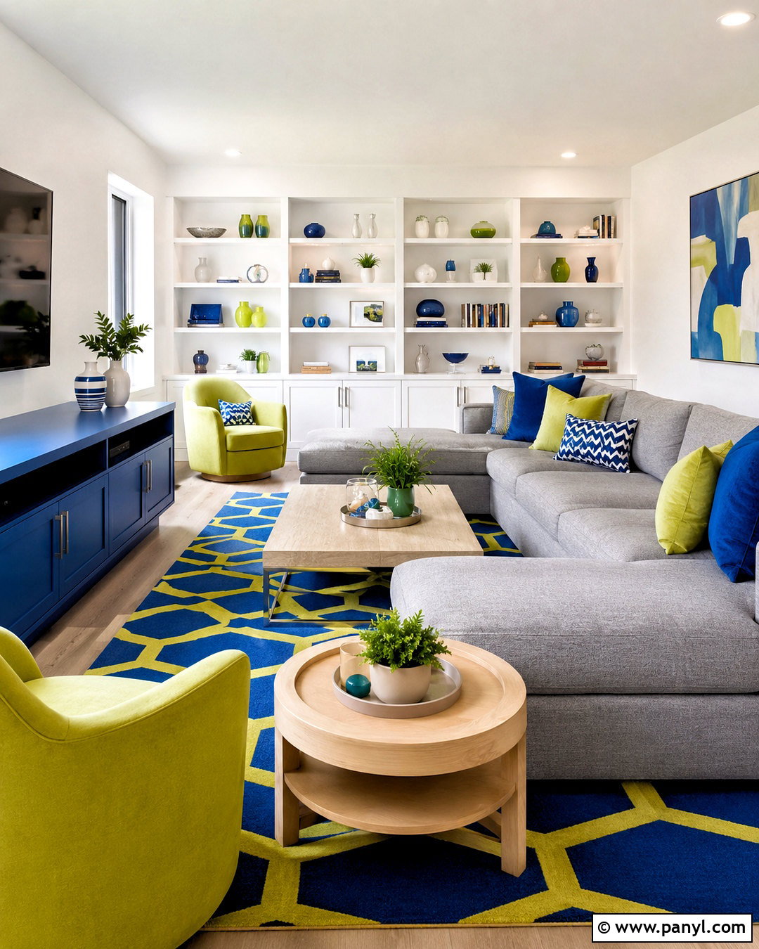 Lime Green And Cobalt Blue - 20 lime green color combinations
