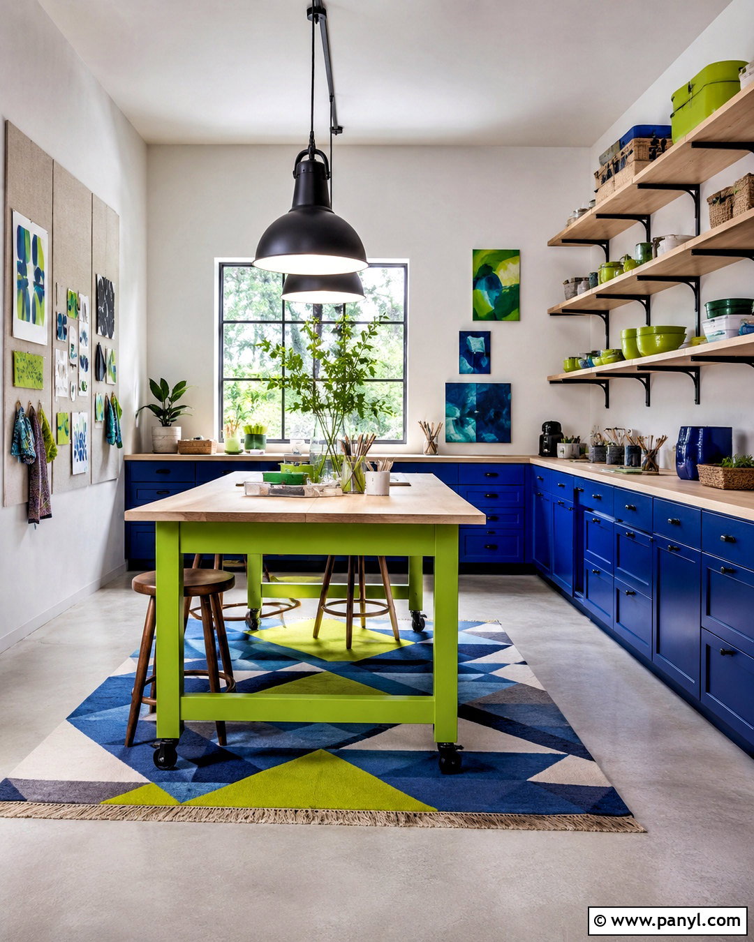 Lime Green And Cobalt Blue Color Palette - 20 lime green color palette ideas