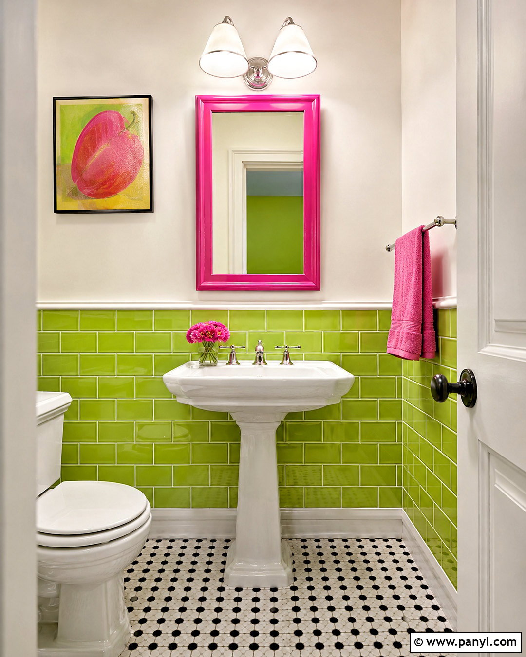 Lime Green And Hot Pink - 20 lime green color combinations