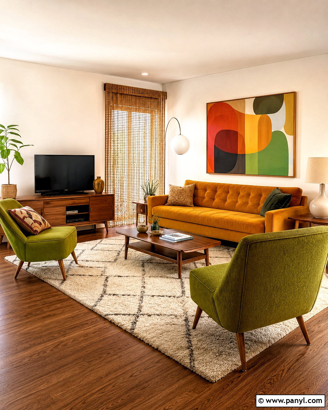 Lime Green And Mustard Family Room - 20 lime green colour palette ideas