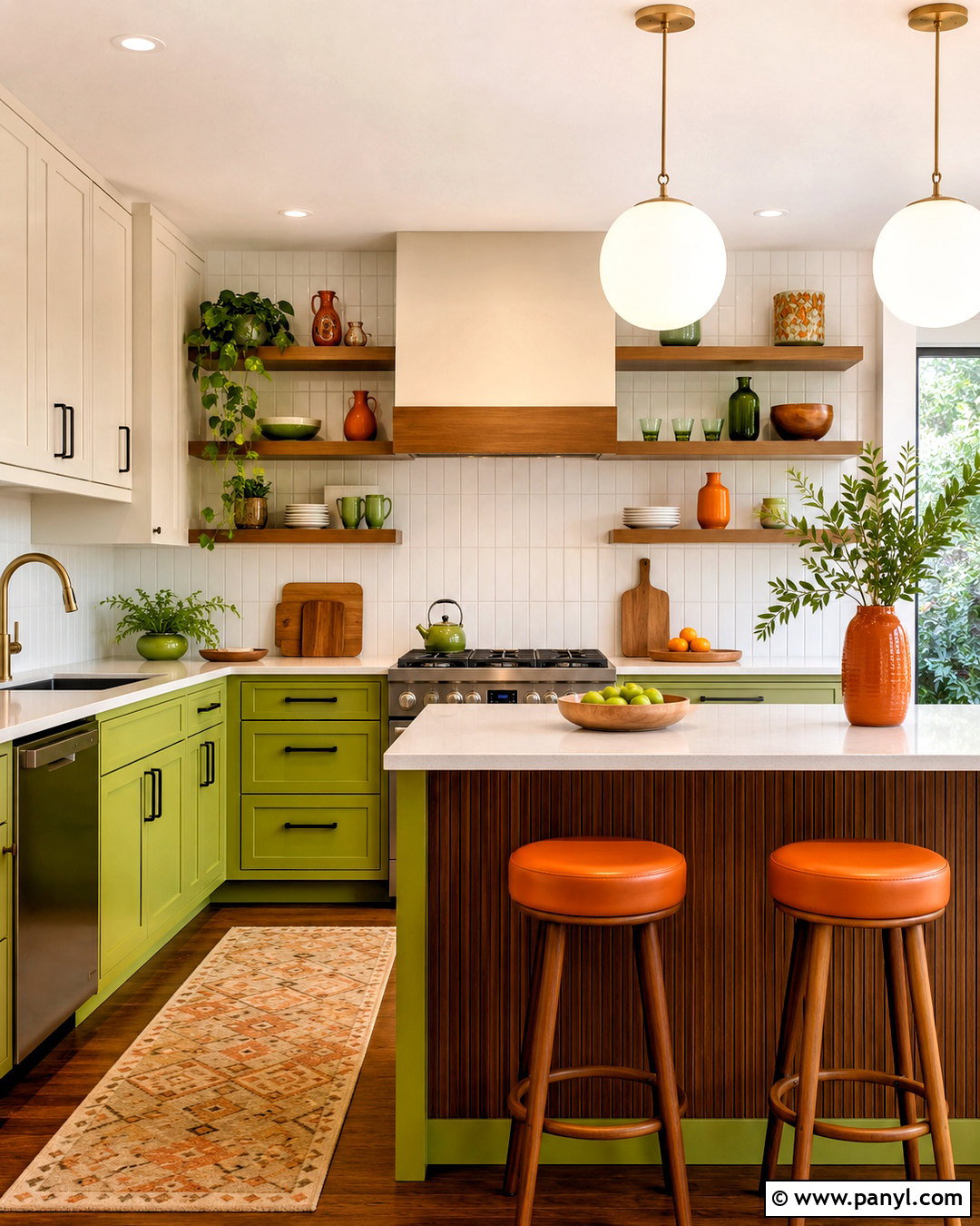 Lime Green And Orange Color Palette - 20 lime green color palette ideas