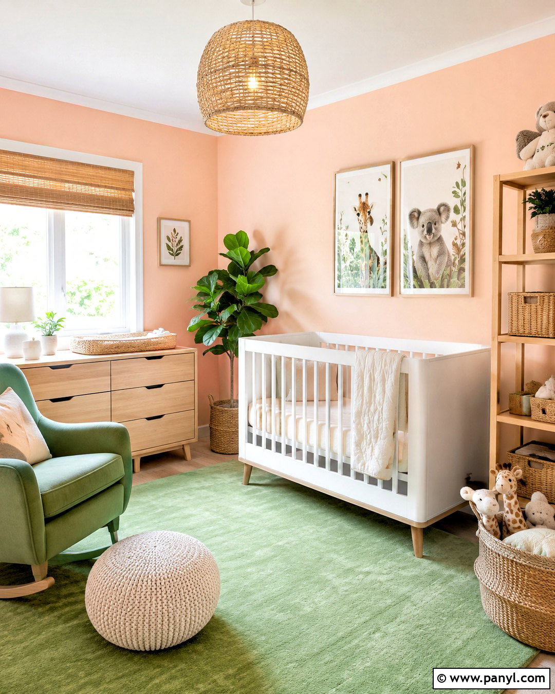 Lime Green And Peach Nursery - 20 lime green colour palette ideas