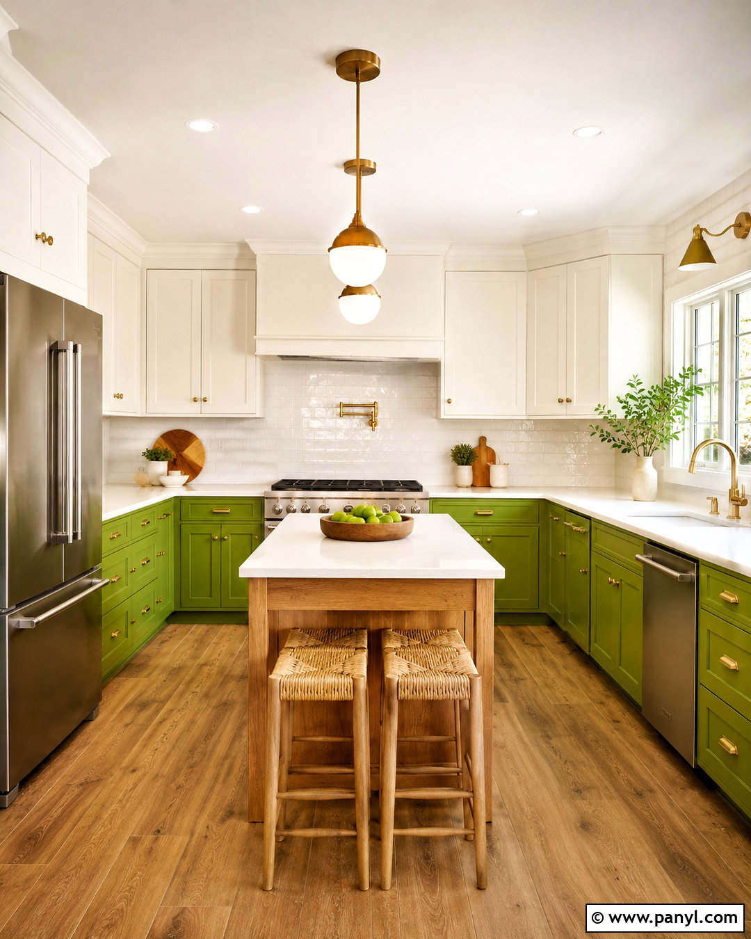 Lime Green Kitchen Cabinets - 20 lime green decor ideas