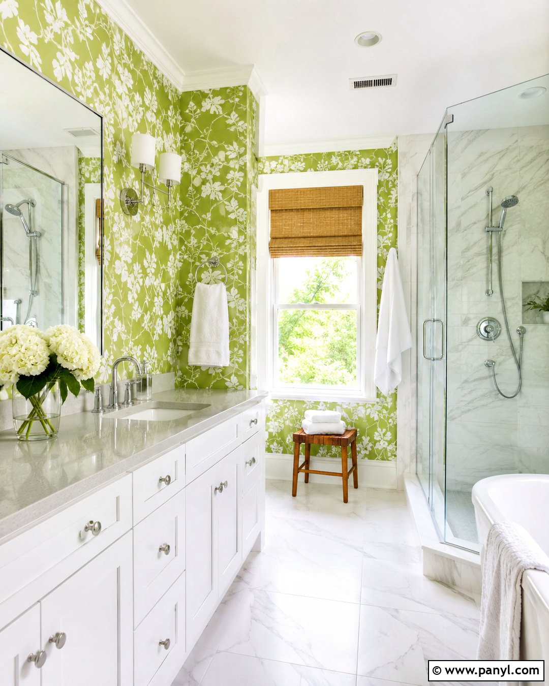 Lime Green Wallpaper Bathroom - 20 lime green wallpaper ideas