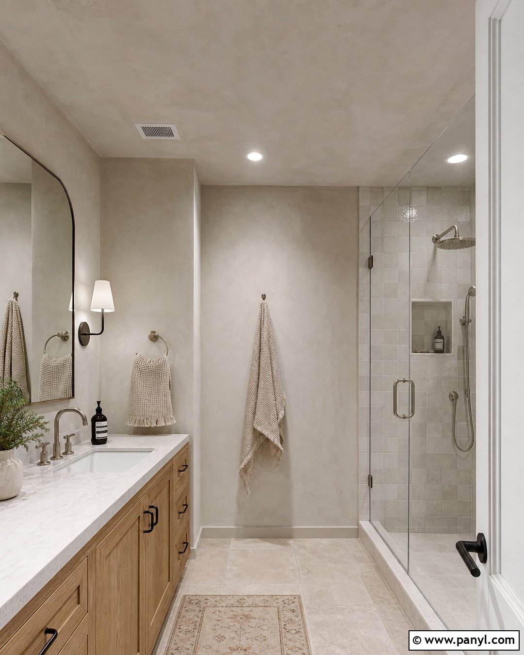 Lime Wash Bathroom Ceiling - 20 Lime Wash Walls In Bathroom Ideas