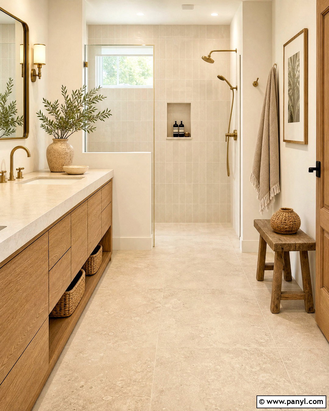 Limestone Look Floor Tile - 20 latest tiles design for floor ideas