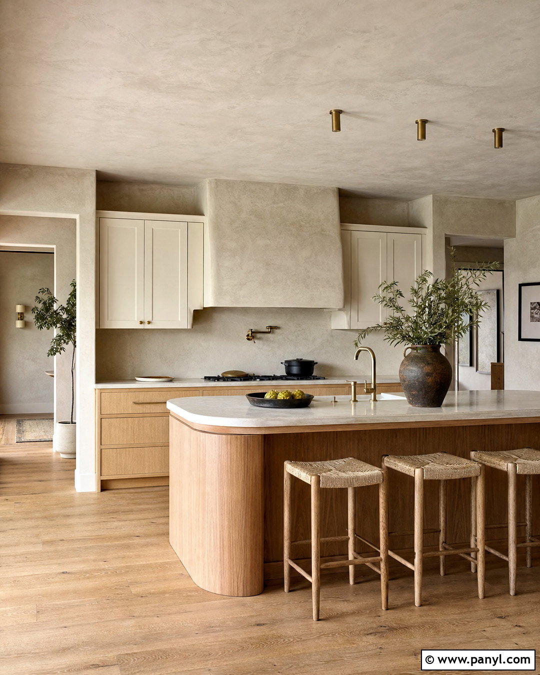 Limestone Venetian Plaster Kitchen - 20 venetian plaster walls