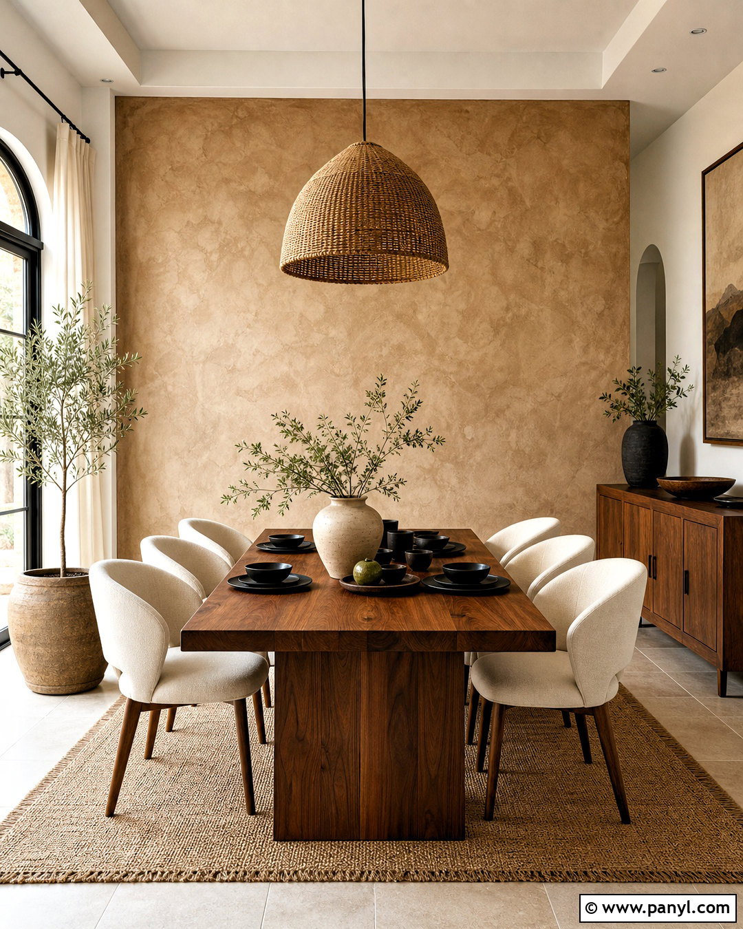 Limewash Accent Wall - 20 accent wall designs