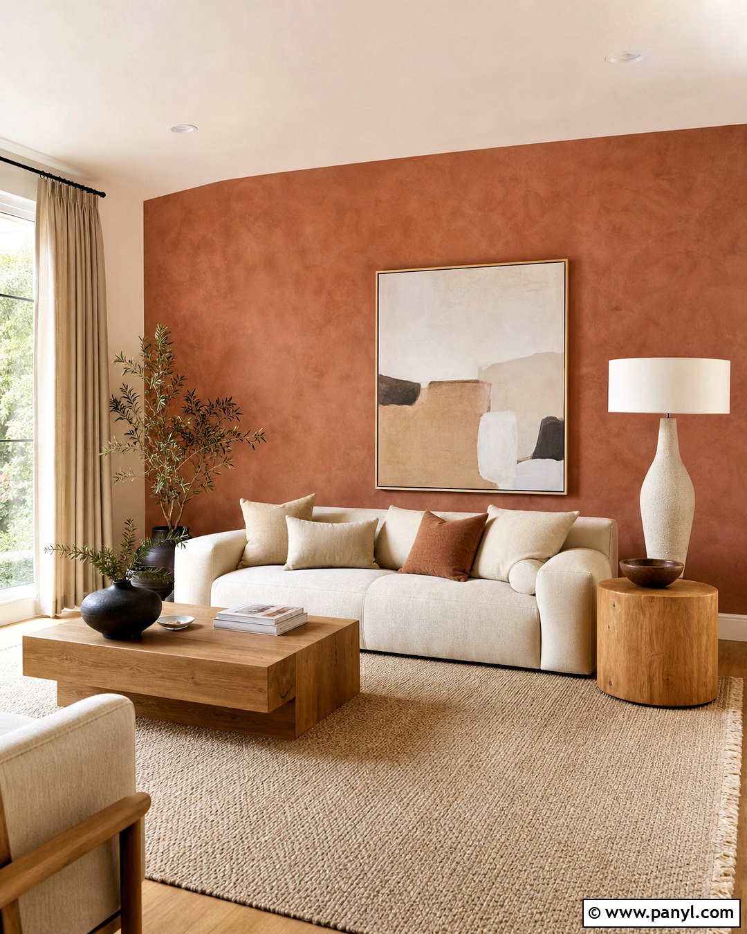 Limewash Accent Wall - 20 unique accent wall ideas