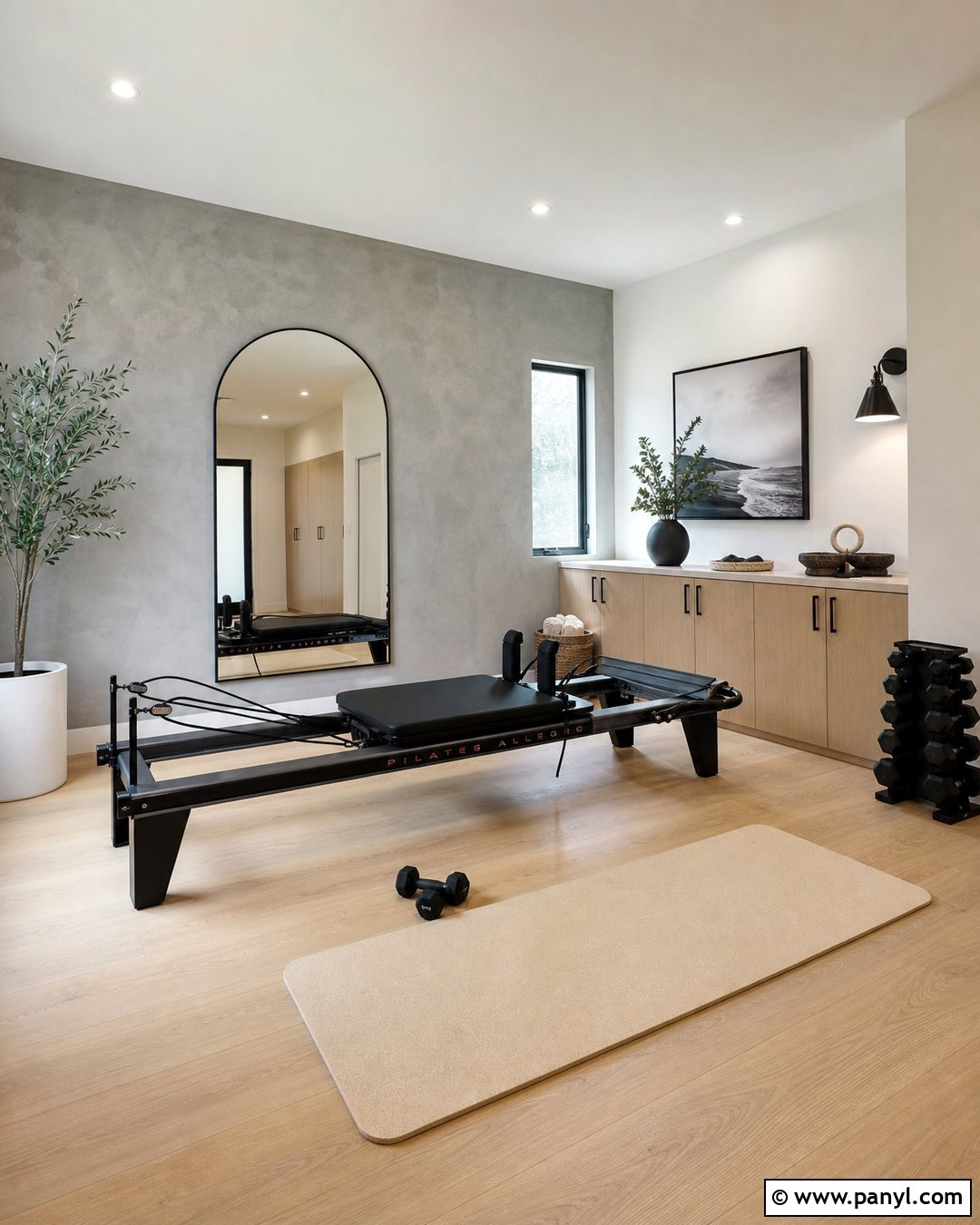 Limewash Accent Wall Gym - 20 Accent Wall Gym Ideas
