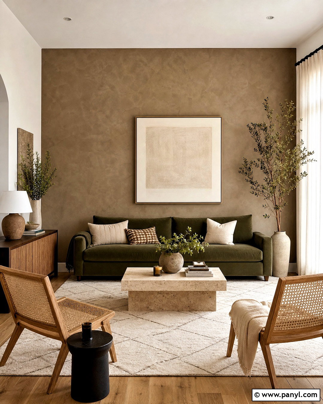 Limewash Accent Wall Living Room - 20 limewash walls living rooms
