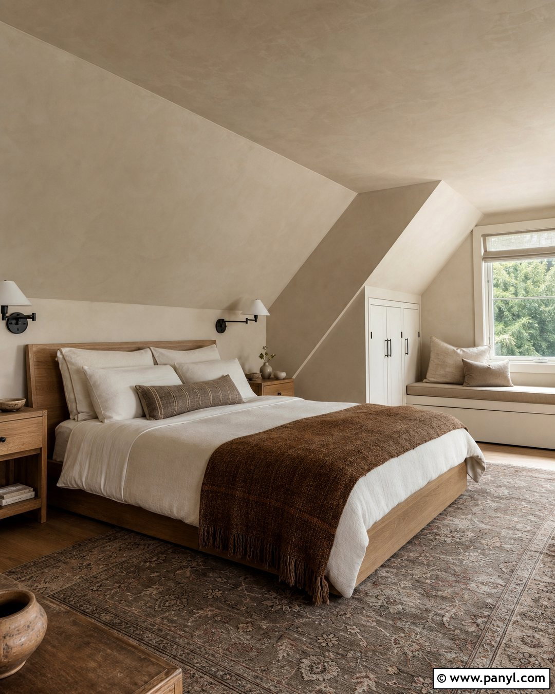 Limewash Attic Bedroom - 25 Limewash Walls And Ceiling Ideas