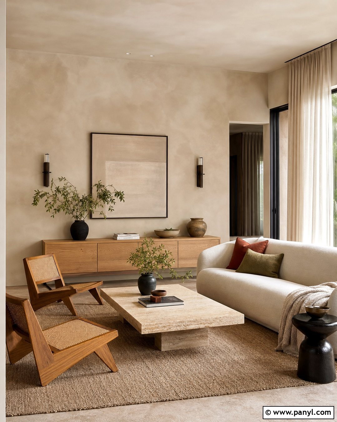 Limewash Effect Wall Paint - 30 Paint On Wall Ideas