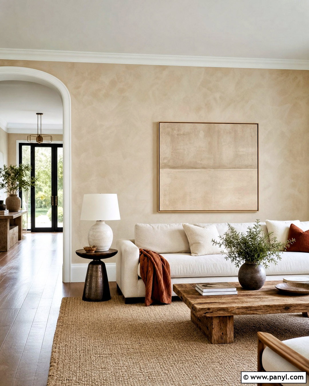 Limewash Hall Wall Finish - 20 wall paint designs for hall ideas
